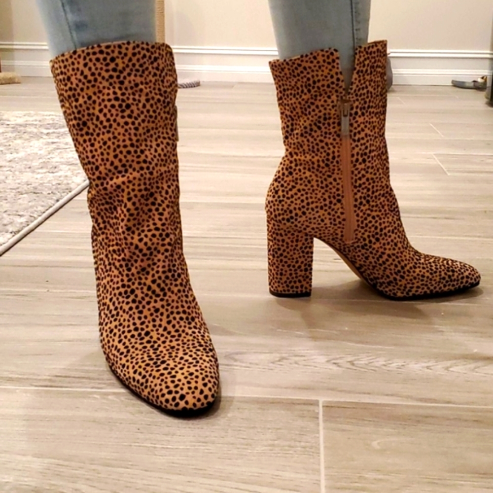 NWT 🤩Jessica Simpson Leather Booties FINAL SALE - Picture 2 of 8